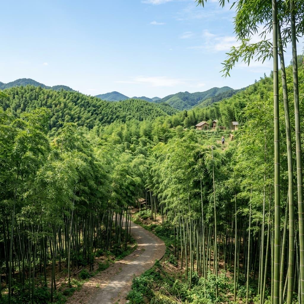 Quy trình trồng măng và phủ xanh đất trống